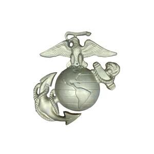 Vintage Rare Cast Iron Semper Fidelis Wall Hanging,‎ Light Gold Color